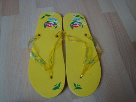 Žabky - žluté, vel. 43, nové, 43