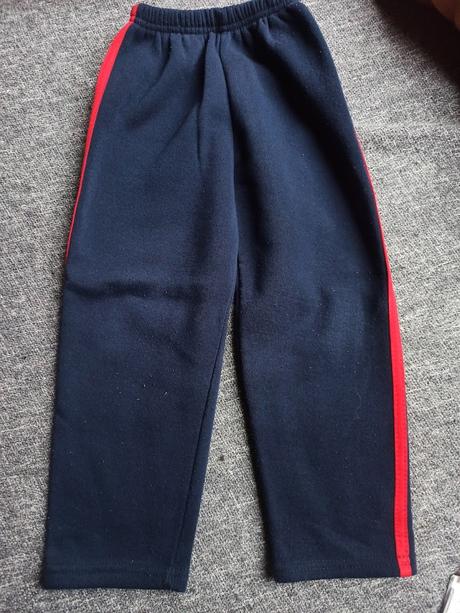 3 x teplé tepláky +podšité kalhoty, 116