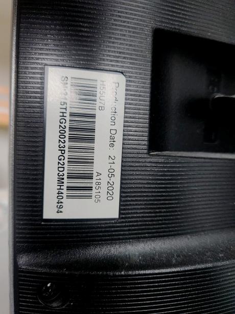 Uled televizor hisense h55u7b úhlopříčka 55' 138cm,