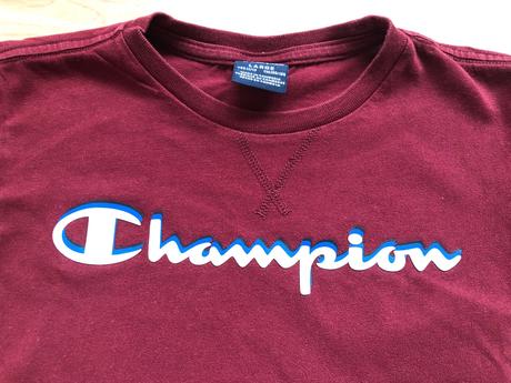 Champion vinove cervene triko l 11/12 let, champion,152
