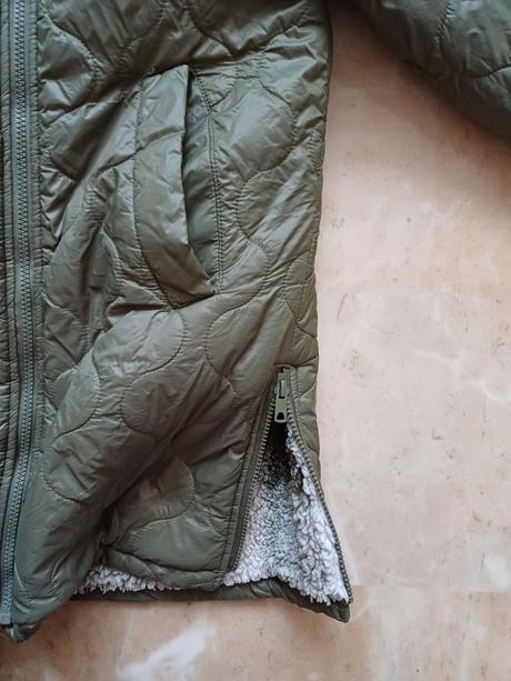 Teplý dívčí kabát, zara,134