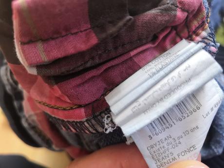 Džínové kraťasy & šortky denim vel. 104/110, denim,104