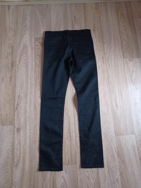 Černé slimky džíny h&m, 158