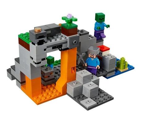 21141 lego minecraft, jeskyně se zombie, 