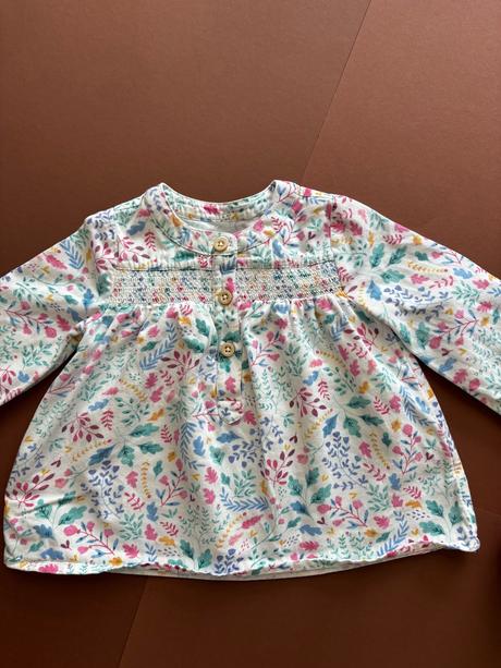 Tunika s květy - v.6/9 nes., tu,74