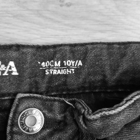 Dětské zateplené rifle, zn. c&a, vel. 140, c&a,140