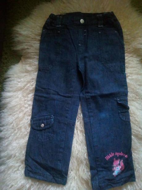 Zateplené kalhoty zn.lalelu,vel.98/104, 98