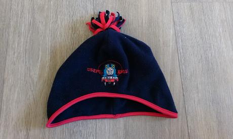 Fleece čepice s mašinkou tomášem, 86