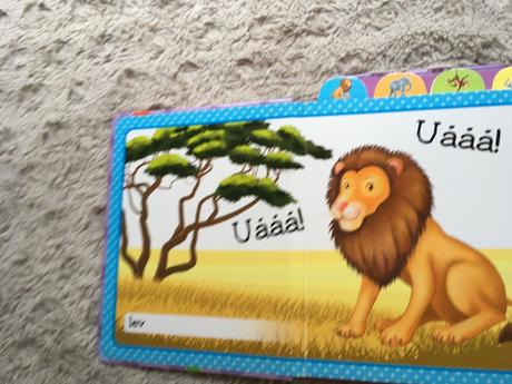 První zvuková knížka - divoká zvířata,