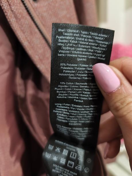 Starorůžový lila jarní kabátek only s/m, only,s