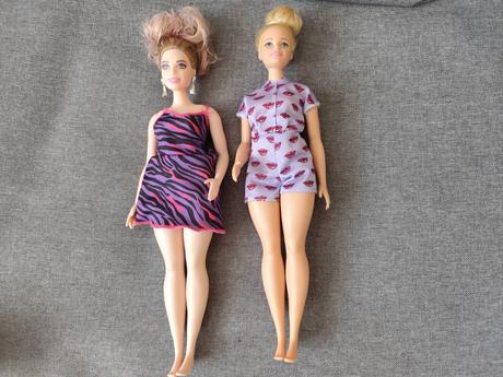 Barbie plnoštíhlé mattel.cena za kus., 