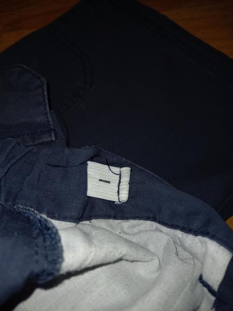 Tmavomodré šortky, f&f,140