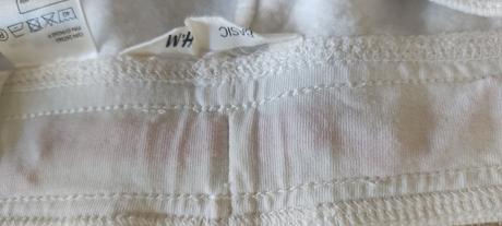 Bílé tepláky h&m vel. 134, h&m,134