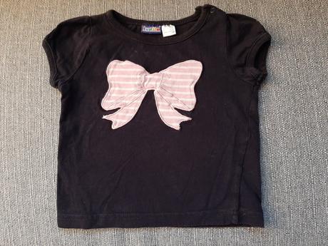 Tmavě modré tričko krátký rukáv 86/92, lupilu,86