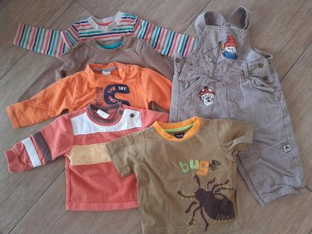 Baliček oblečení na kluka, 68–80