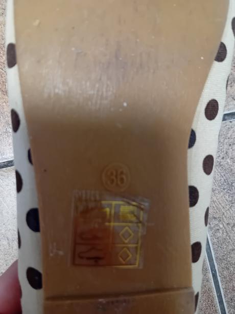 Baleríny oricca, vel. 36, 36