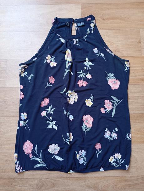 Květinový top bonprix, bonprix,42