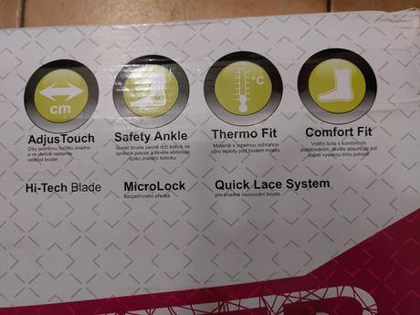 Nastavitelné brusle worker vel. 32-35, 33