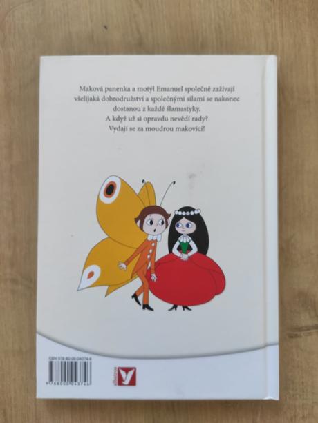 Maková panenka a motýl emanuel kniha nová, 