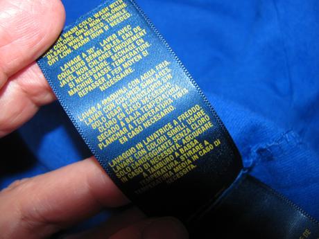 Dětské modré bavlněné tričko, ralph lauren,152