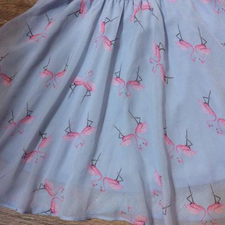 Lehoučké letní šaty s plameňáky, tu,116