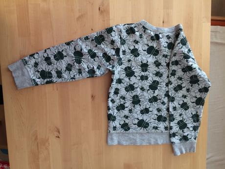 Bavlněná mikina, h&m,122