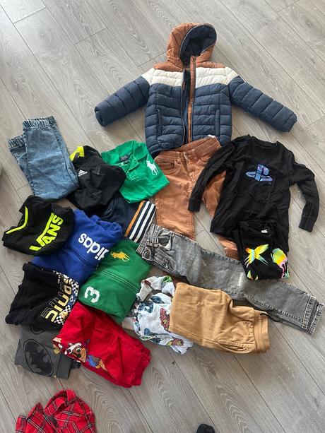 Set oblečení kluk 116-128 , 6-7 let, 122