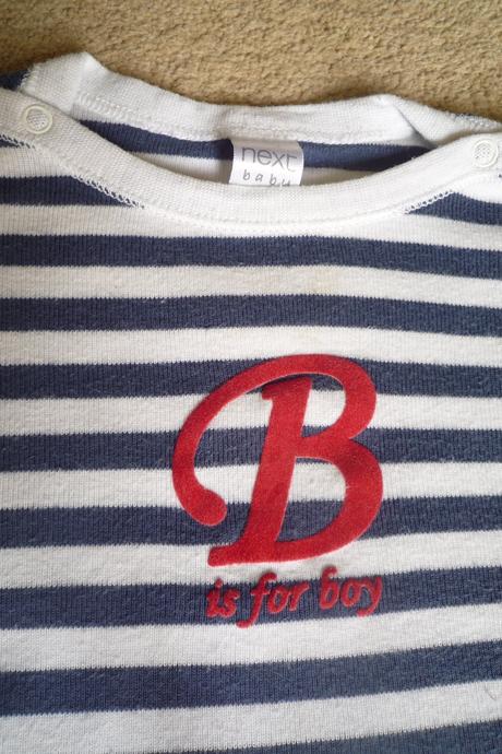 Pruhované triko, next,68