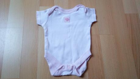 Bodýčko světle růžové, vel. 0-3 měs. , next,56