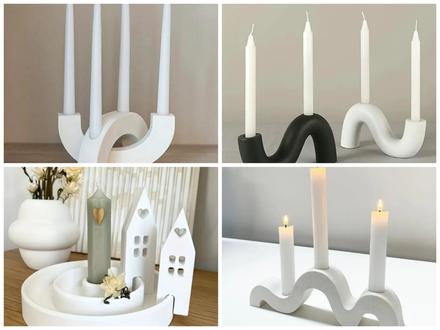 Formy na odlévání svícnů, 