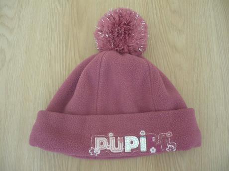 Fleesová čepice s bambulí, pupill,122