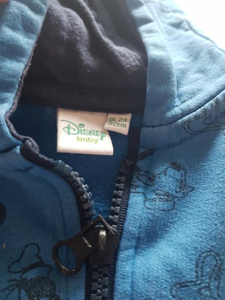 Mikina značky disney vel. 18-24 měsíců, disney,92