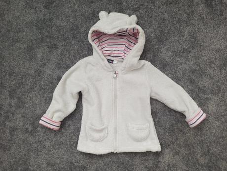 Bílá mikina 2, lupilu,86