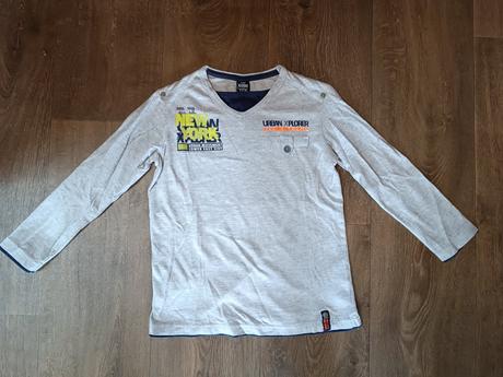 6x chlapecká trička s dlouhým rukávem, vel.128, 128