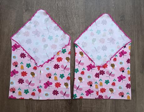 Dívčí bavlněné šátečky, yetty cz, vel. m/45-48 cm/, 92