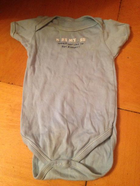 Dětské body nápis, 80