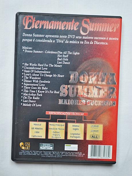 Dvd donna summer,