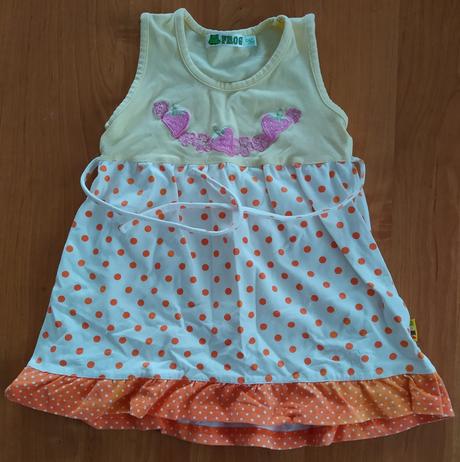 Šaty divci, frog,92