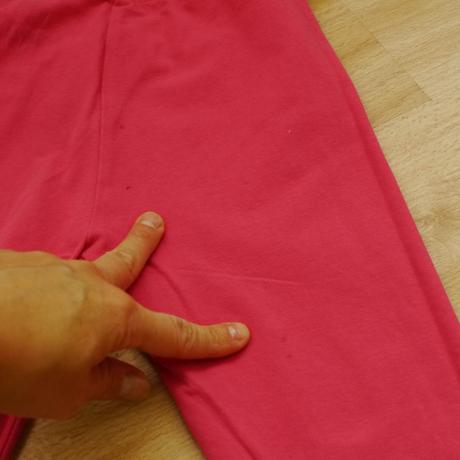 Ruzove 3/4 leginy vel.122/128, pepperts,122