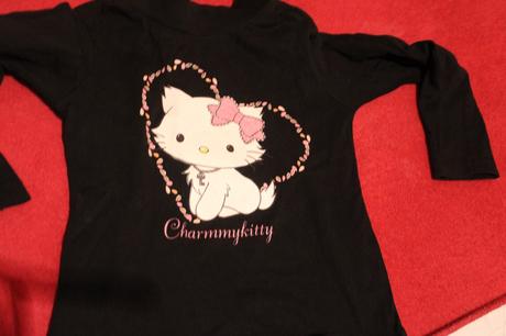 Dívčí halenka charmmy kitty - kočka, kočička, sanrio,98