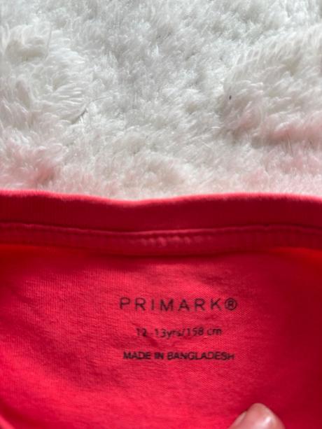 Triko červené- v.12/13 let, primark,158