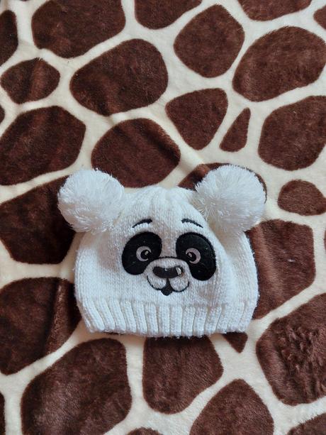 Zimní čepice medvídek, 50