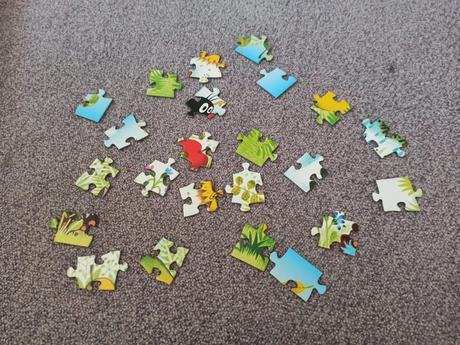 Puzzle-krtek jaro a podzim, 