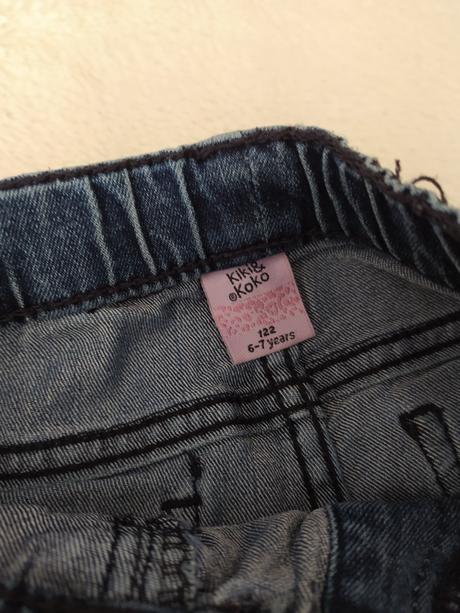 Džegíny vel. 122 jako nové, kiki&koko,122