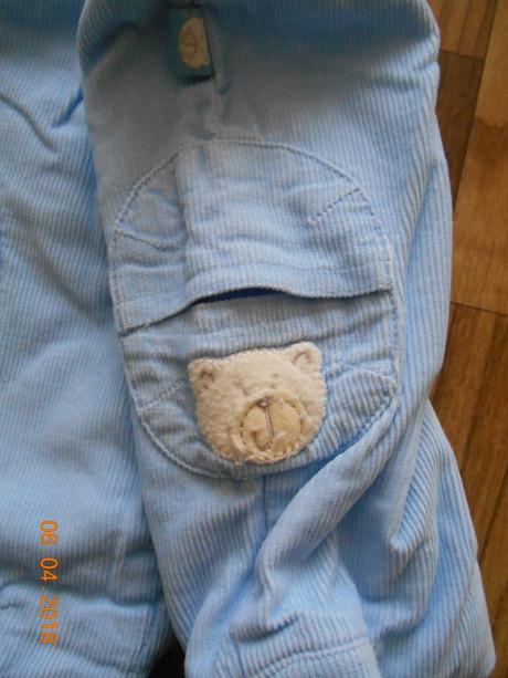 Manšestrové kalhoty, ergee,56