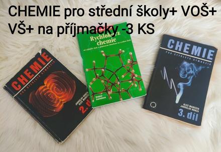 Chemie -pro sš,vš,voš i příjmačky-3ks,