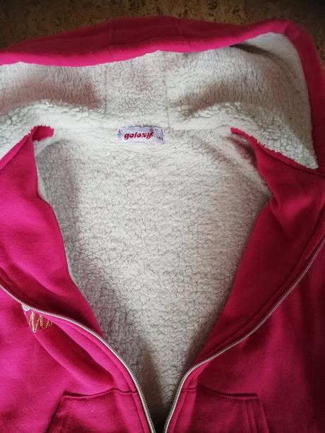 Mikina dívčí,teplá vel. 146., 146