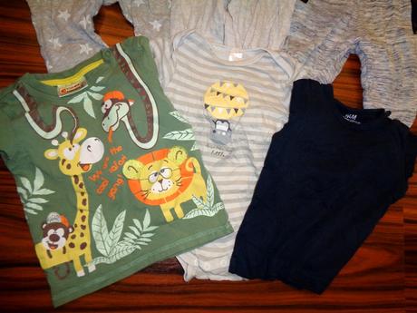 Super balíček pro kluka - velikost 80 - 6 kusů, 68–80