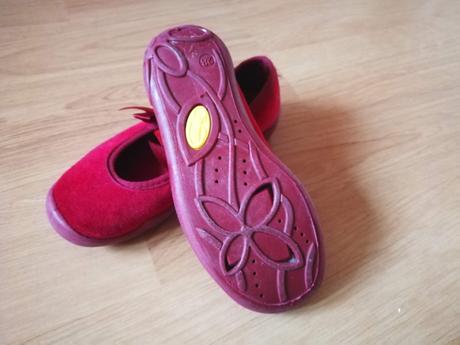 Bačkorky, balerínky befado - vel. 28, červené, befado,28