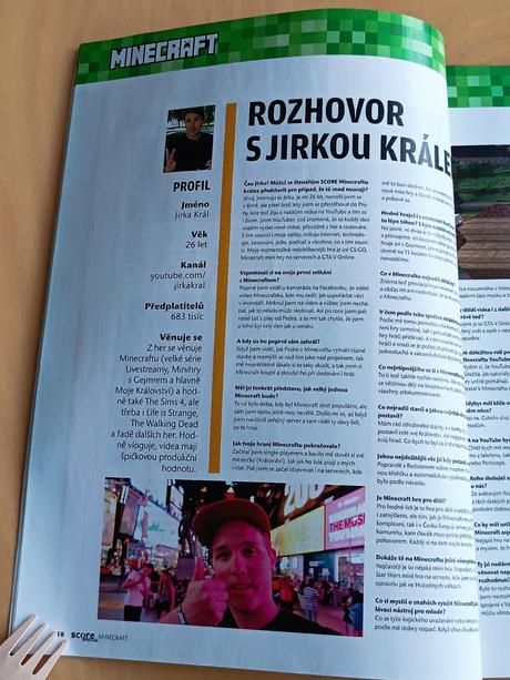 Minecraft časopis score speciál, 